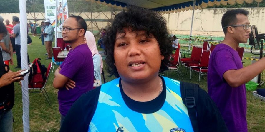 Eki Febri Pecahkan Rekornya Sendiri pada Kejurnas Atletik 2017