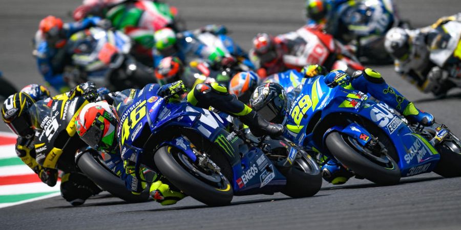 Valentino Rossi Sempat Putus Asa Saat Bertarung dengan Petrucci, Iannone, dan Rins