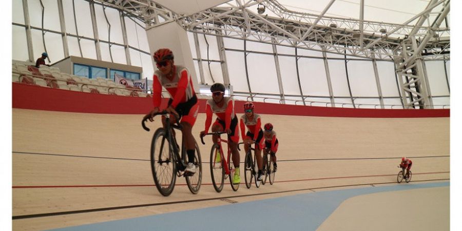 Atlet Balap Sepeda Indonesia Coba Bersaing di Asian Track Championships 2019