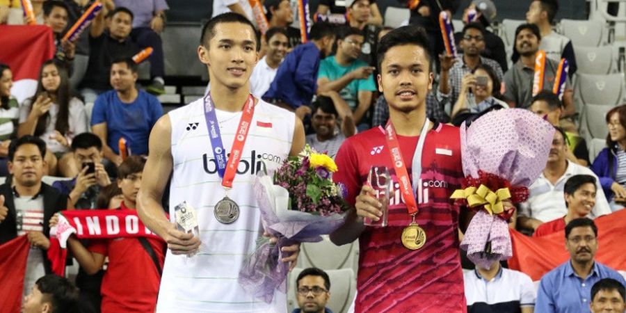 Apa yang Harus Dilakukan Jonatan Christie dan Anthony Sinisuka Ginting Setelah Terima Pujian dari Lee Chong Wei? 