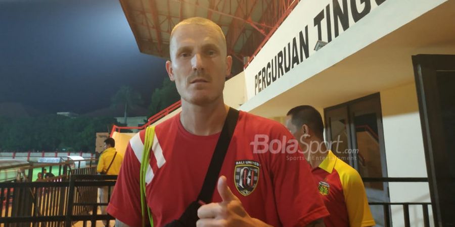 Nick van Der Velden Belum Mau Pensiun Setelah Kontraknya Habis Bersama Bali United