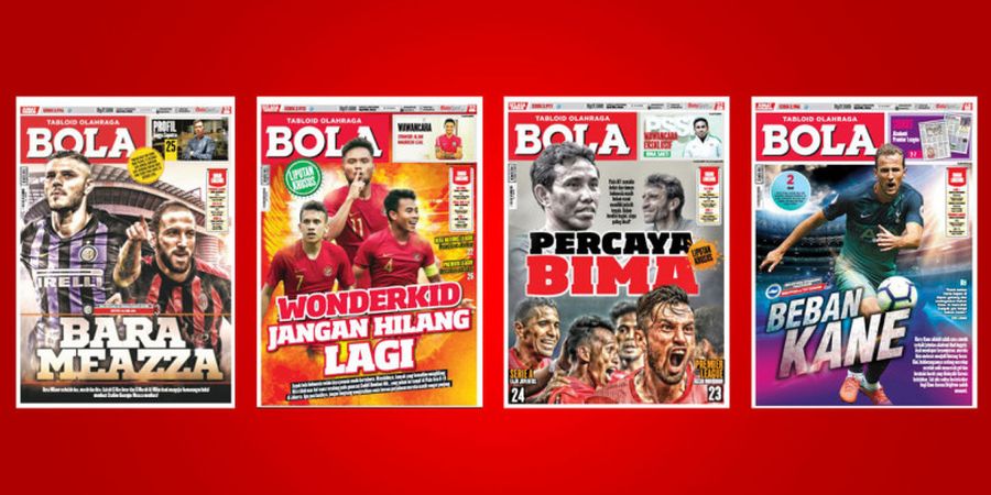 Tabloid BOLA Persiapkan Edisi Terakhir Terbit Jumat, 26 Oktober 2018.