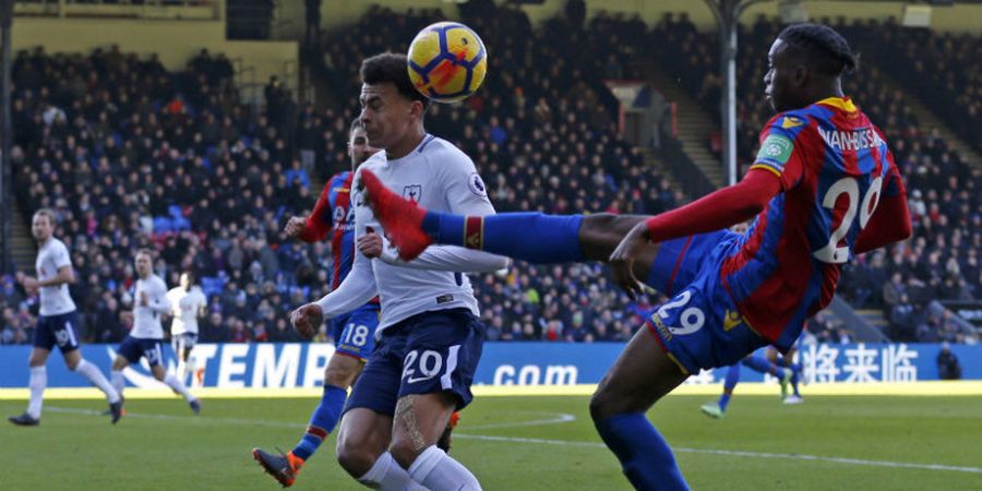 Hasil Babak I - Tottenham Belum Bisa Jebol Gawang Crystal Palace