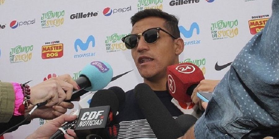 Meski Tak Bermain, Alexis Sanchez Tetap Bikin Geregetan Fan Arsenal