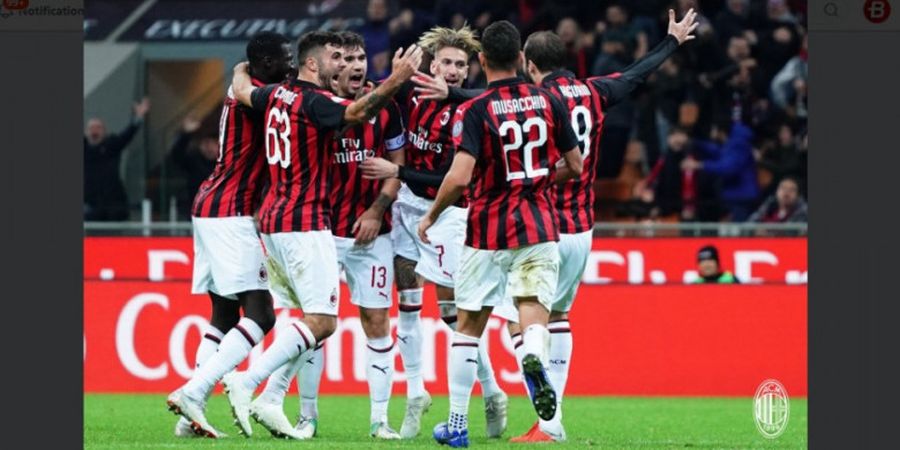 AC Milan Angkat Kutukan Kesucian Berusia Lebih dari Setengah Abad