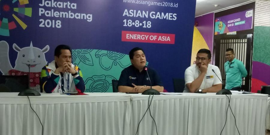 Erick Thohir Yakin GOR Bulungan Siap Jadi Venue Voli pada Asian Games 2018