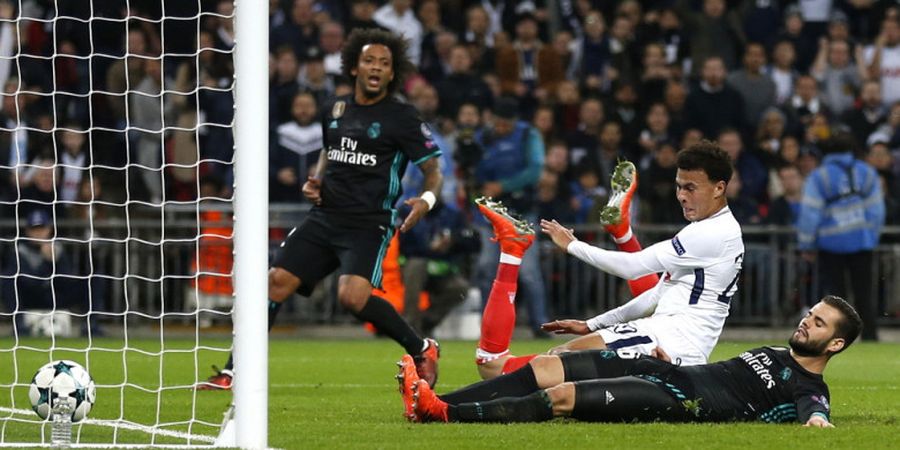 Hasil Babak I - Tottenham Ungguli Real Madrid Berkat Gol Kontroversial