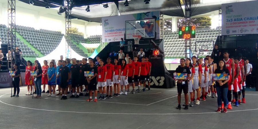 Tim Basket 3X3 Putra Indonesia Dinilai Bermain Kurang Cepat