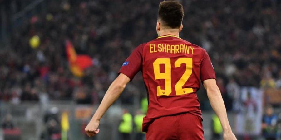 Hasil Babak Pertama AS Roma Vs Chelsea - Stephan El Shaarawy Porak-porandakan Pertahanan The Blues