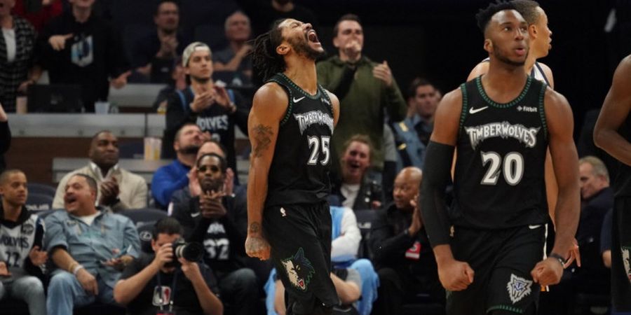 Cetak 50 Poin, Derrick Rose Kembali Merekah Bersama Minnesota Timberwolves