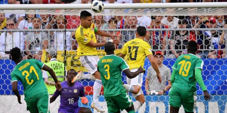 Hasil Babak I - Kolombia dan Senegal Masih Berbagi Skor Kacamata