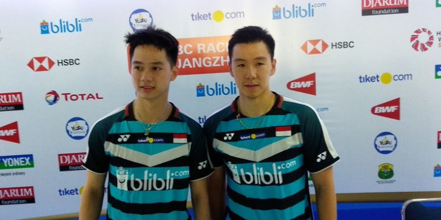 Indonesia Open 2018 - Tunjukkan Aksi Guling-guling Jadi Bukti Rapatnya Pertahanan Marcus/Kevin