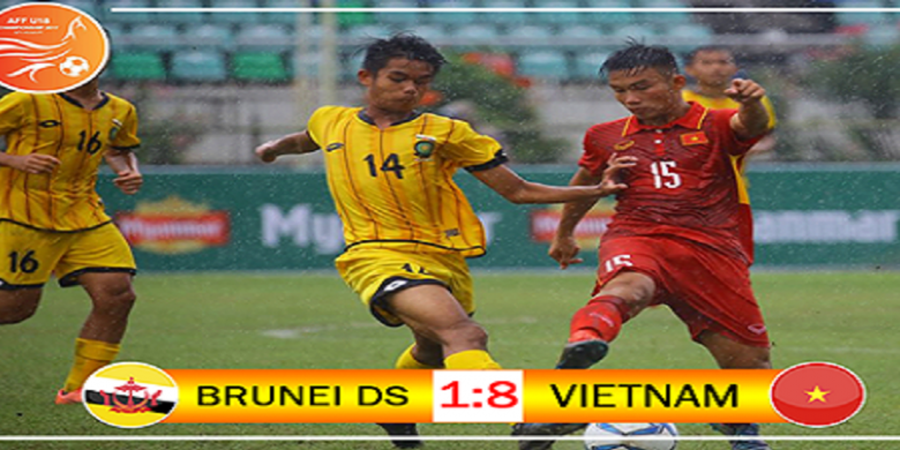 Pesta Gol Vietnam ke Gawang Brunei Bawa Vietnam ke Puncak Klasemen Grup B Piala AFF U-18