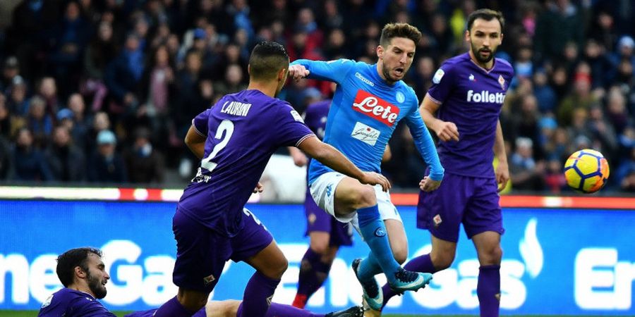 Tertahan, Napoli Gagal Salip Inter di Puncak