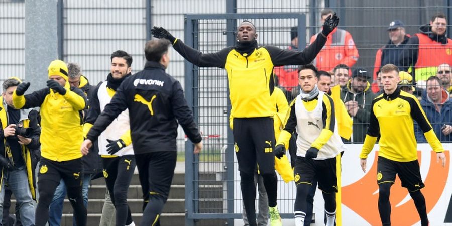 Terpana dengan Gol Debut Usain Bolt di Borussia Dortmund, Puma Sampai Bilang Begini