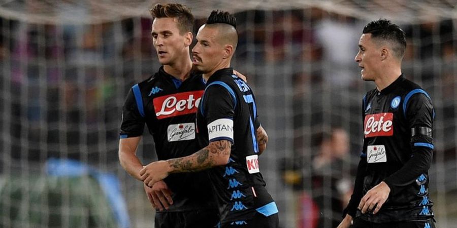 Hasil Liga Italia, Napoli Pukul Tuan Rumah Lazio 2-1