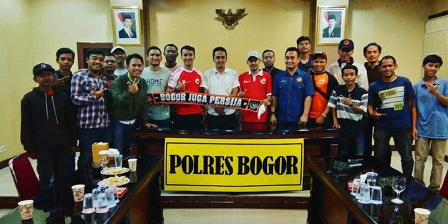 Jakmania Sambangi Polres Bogor, Apa Tujuannya?