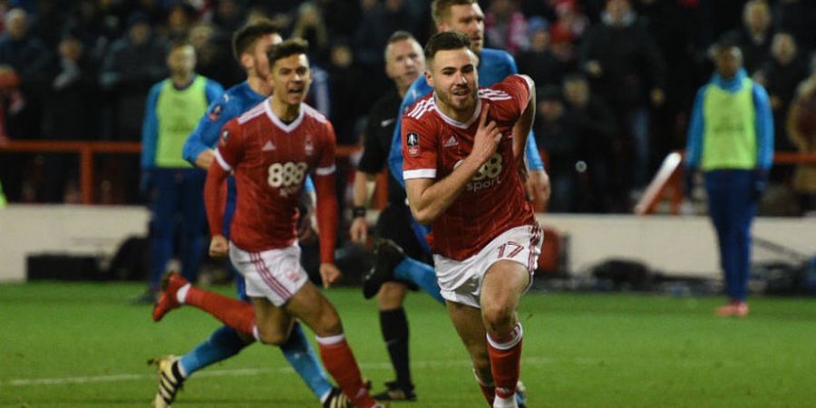 Hasil Akhir Nottingham Forest Vs Arsenal - Dua Penalti Benamkan Arsenal, Salah Satunya Kontroversial