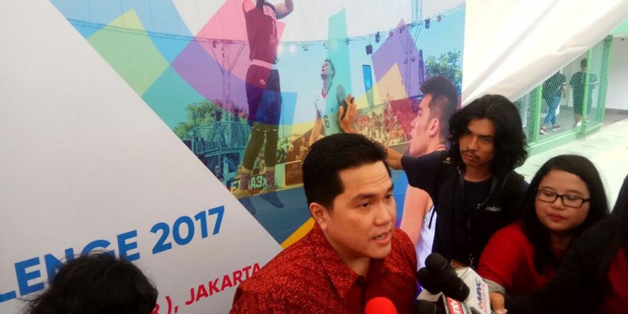 Erick Thohir Tanggapi Kinerja Panitia 'Test Event' Basket 3x3