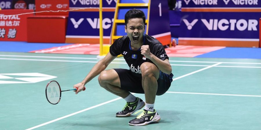 Jadwal Swiss Open 2019 - Anthony Sinisuka Ginting Melawan Shi Yuqi