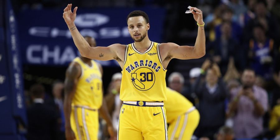 Hasil NBA 2018-2019 - Cetak 51 Poin, Stephen Curry Bawa Warriors Atasi Wizards