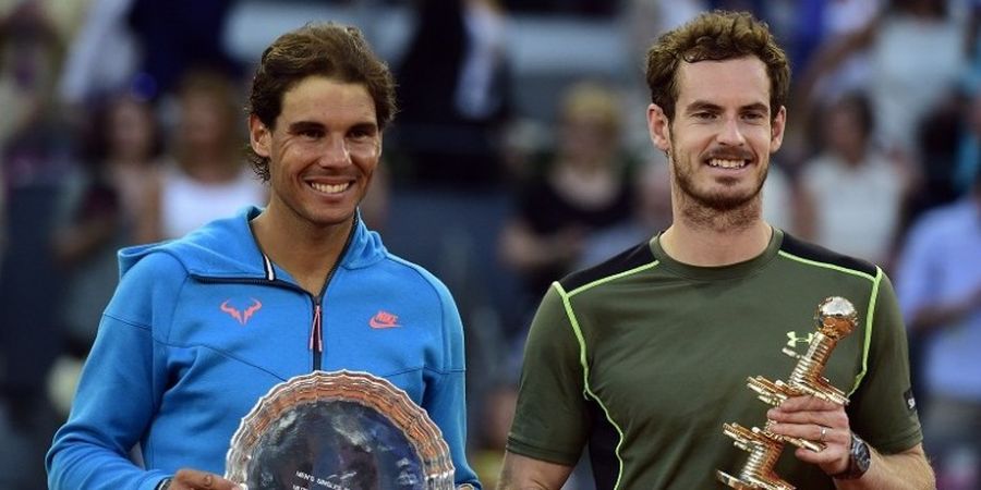 Pekan Depan, Andy Murray Bakal Jalani Laga Kontra Rafael Nadal