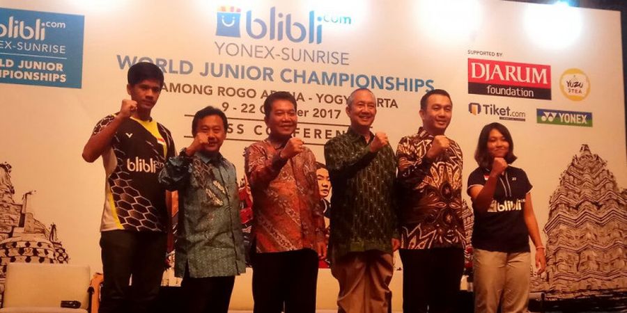 BWF World Junior Championships 2017 - Kejuaraan Dunia Bulu Tangkis Junior 2017 Siap Digelar di Yogyakarta, Drawing Pemain Akan Segera Ditentukan