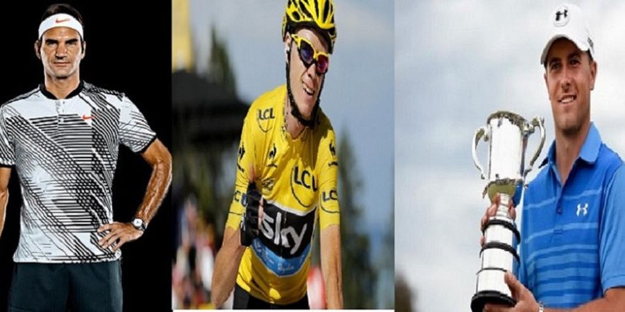 Siapakah yang Mendapat  Hadiah Terbesar, Chris Froome, Roger Federer, atau Jordan Spieth?