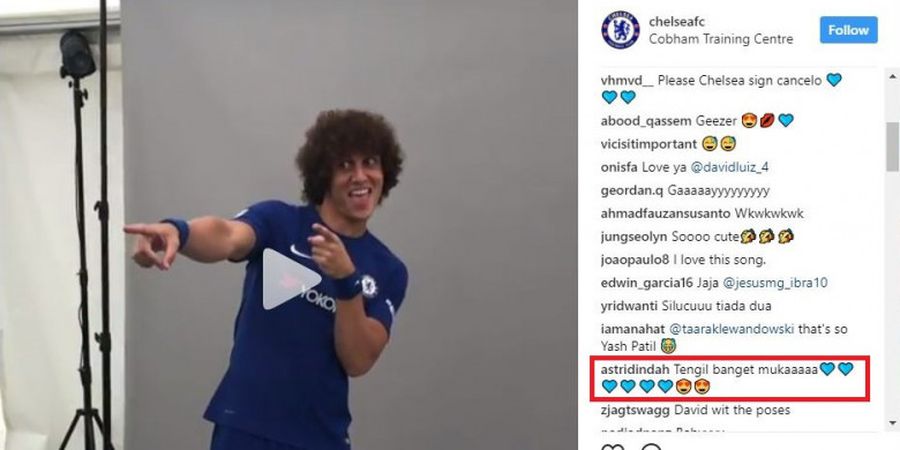 GALERI VIDEO - Aksi Kocak David Luiz Ketika Pemotretan