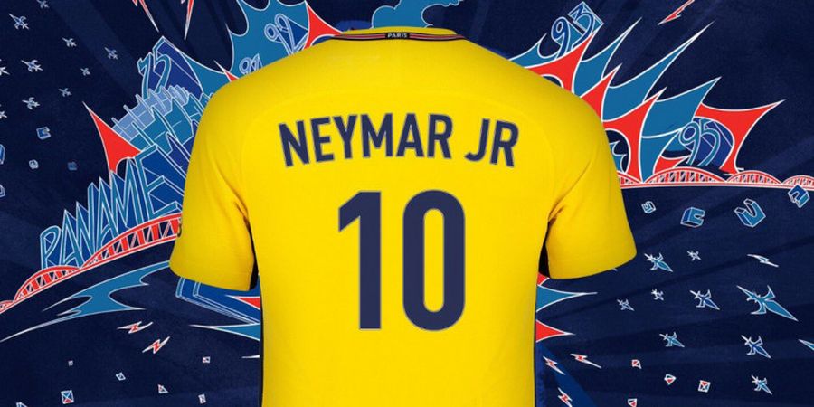 Fan Ini yang Beruntung Miliki Jersey Neymar Pertama Kali