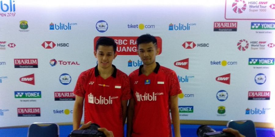 Indonesia Open 2018 - Fajar/Rian Tidak Sabar Bertemu Marcus/Kevin Usai Menang Dramatis di 8 Besar