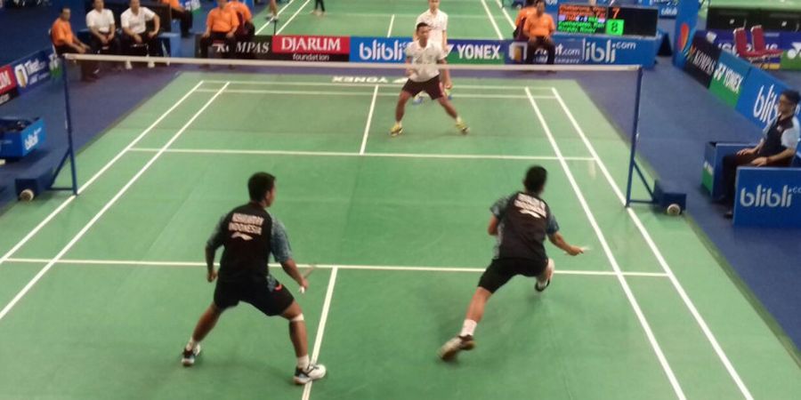 WJC 2017 - Rehan/Rinov Bawa Indonesia Unggul 1-0 atas Thailand