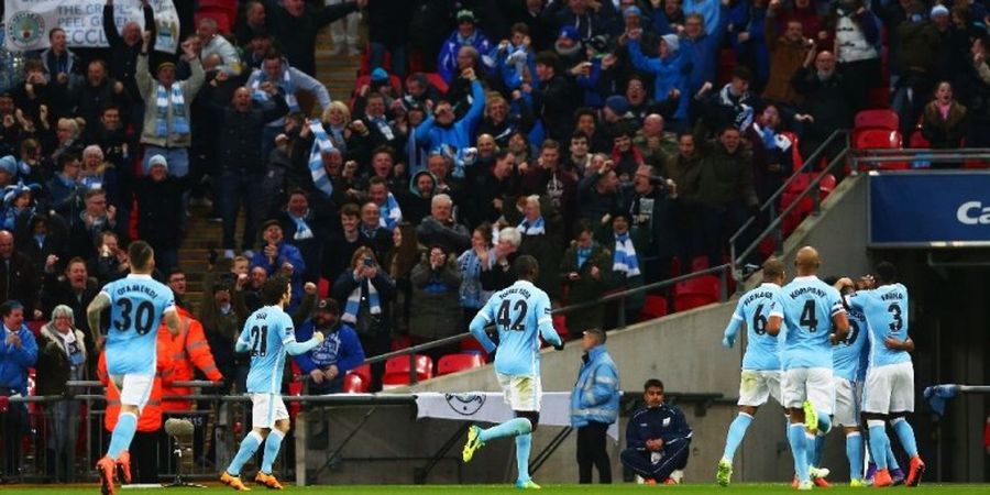 5 Hal Menarik dari Kemenangan Manchester City Atas Liverpool di FInal Piala Liga