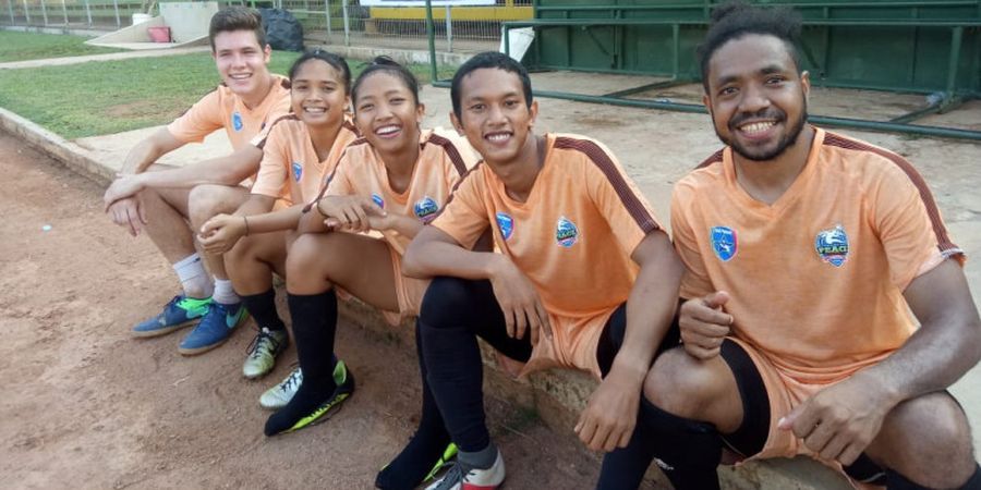 Football for Peace 2018, Semangat Lari di Tengah Terik Matahari