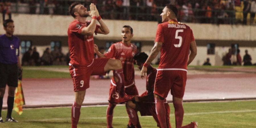 VIDEO - Hattrick Ciamik Marko Simic untuk Persija Jakarta, Wajib Lihat!