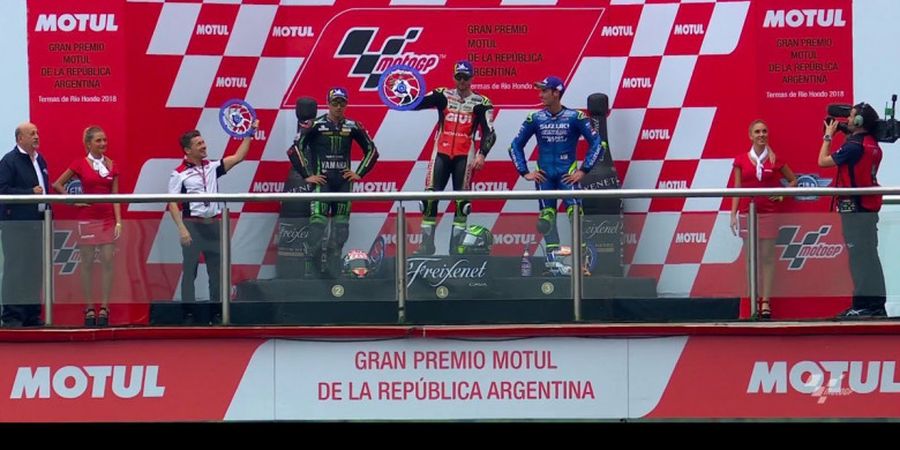 MotoGP Americas 2018 Ternyata Hadirkan Kutukan untuk Peraih Podium di Argentina