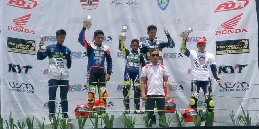 Seri Keempat Kejurnas Sport IRS 2017 - Rafid Topan Tercepat di Race Kedua Kelas 150cc