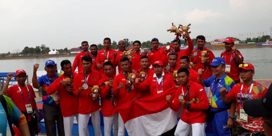 Perahu Naga Asian Games 2018 - Dapat Perak di Nomor 1000 Meter, Kapten Tim Putra justru Anggap Lomba Sebelumnya Lebih Menegangkan