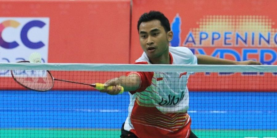 Tommy Sugiarto Sumbang Poin Pertama untuk Tim Thomas Indonesia