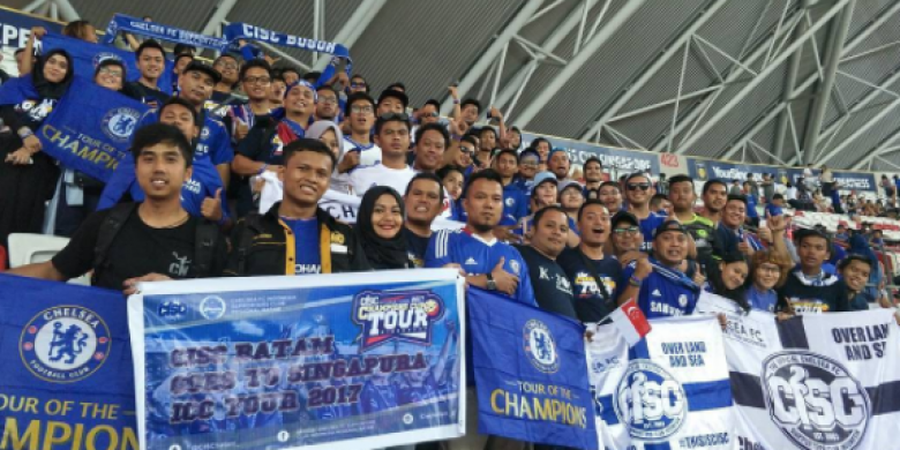 Foto-Foto Keseruan Chelsea Indonesia Supporter Club di Singapura