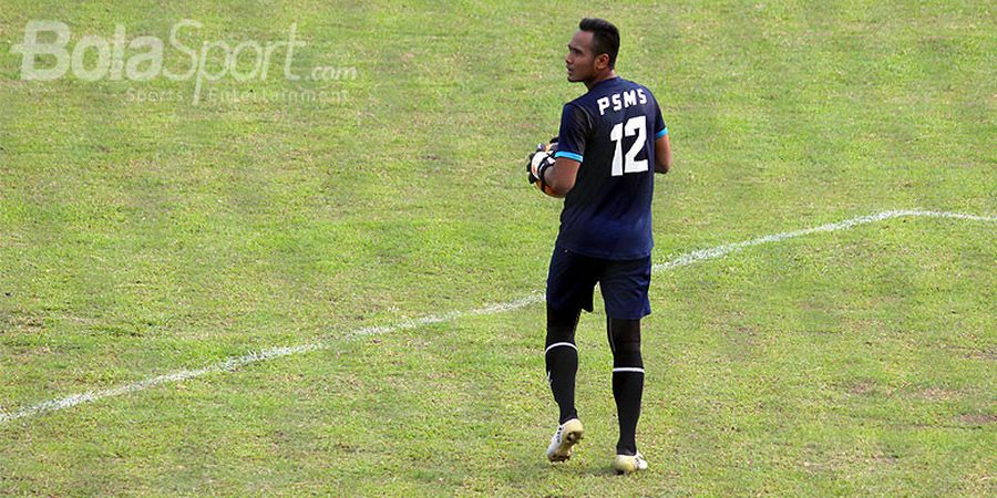 Kiper PSMS Medan Ini Terancam Diistirahatkan di Markas PS Tira