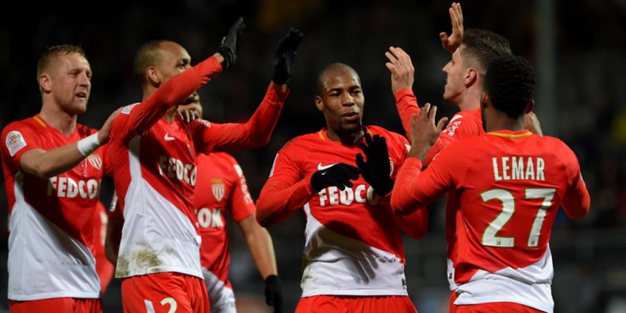 Hasil Pekan Ke-25 Liga Prancis Sabtu (10/2/2018) - AS Monaco Pesta Gol, PSG Menang Tipis di Kandang Toulouse