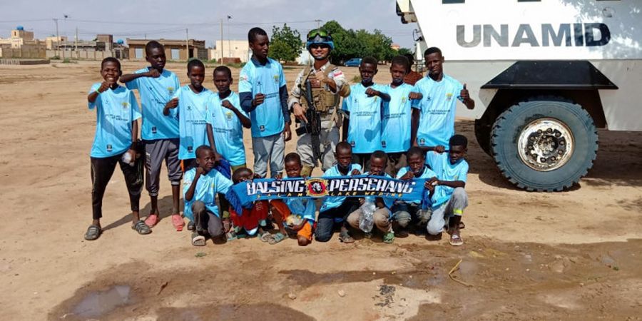 Begini Cerita Perserang Serang yang Kirim Jersey Bagi Anak-anak di Tengah Konflik Sudan