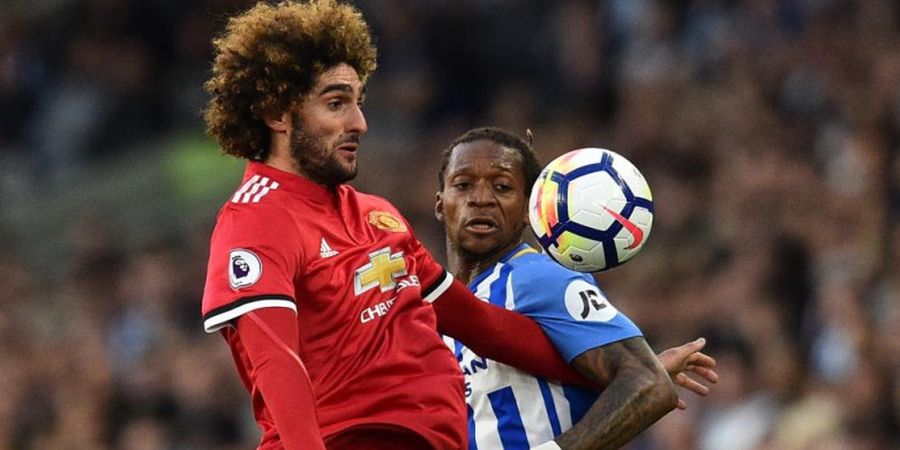 Gol Fellaini Dianulir, Manchester United Ditahan Brighton 0-0 pada Babak I