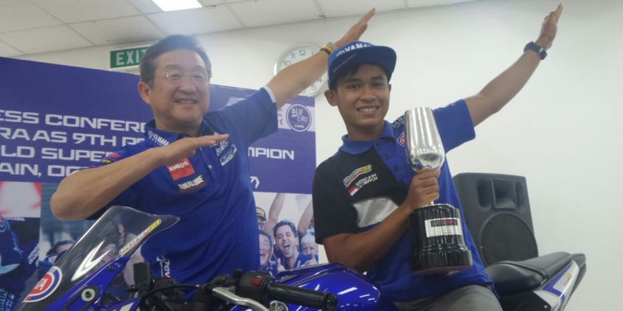 Galang Hendra Pelajari Sirkuit Jerez dengan Main Playstation