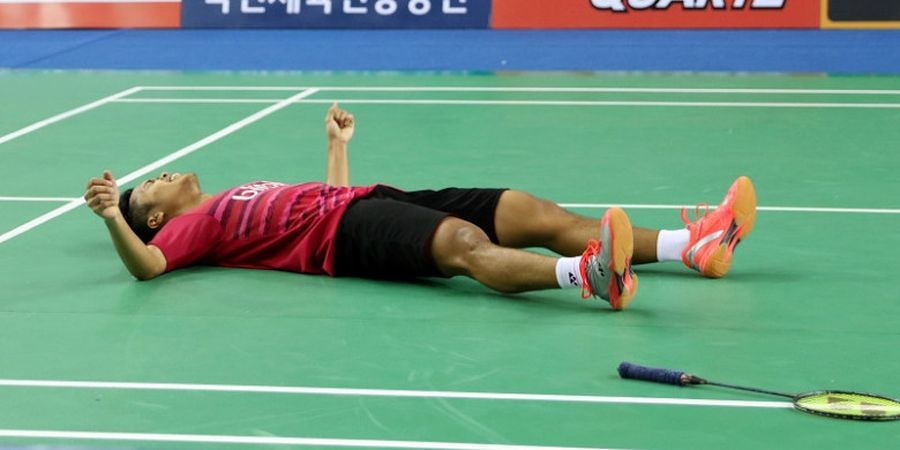 Japan Open 2017- Tren Positif Tak Berlanjut di Jepang, Anthony Sinisuka Ginting Susul Jonatan Christie