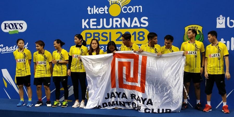 Final Kejurnas PBSI 2018 - PB Jaya Raya Juarai Beregu Campuran Dewasa