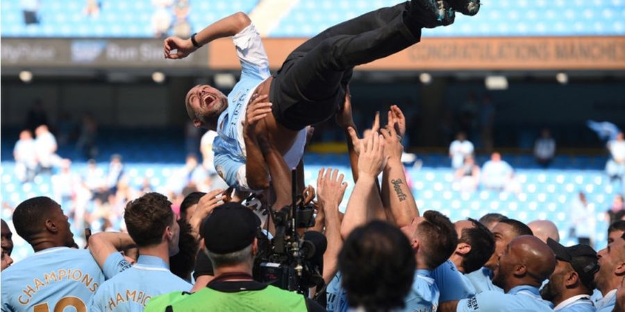 Parah! Meski Membela Everton, Pemain Ini Justru Ikut Rayakan Gelar Juara Liga bersama Para Pemain Manchester City