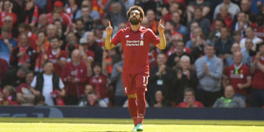 Babak I Liverpool Vs Brighton - Mohamed Salah Bawa The Reds Unggul Sambil Pecahkan Rekor