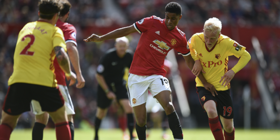 Hasil Babak I - Manchester United Unggul Tipis Atas Watford Berkat Gol Sang Wonderkid